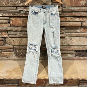 BDG Bootcut Distressed Light Wash Jeans